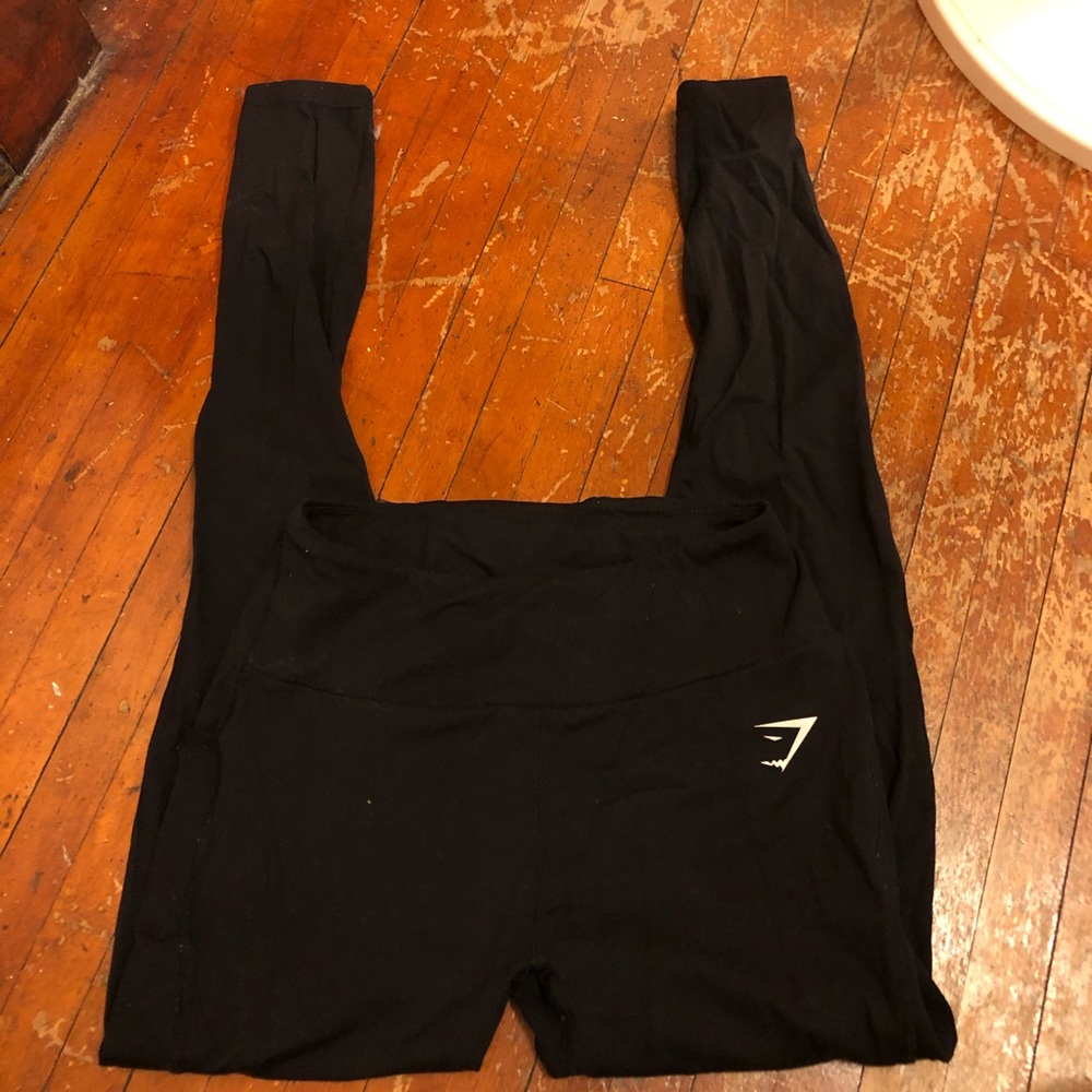 Black Gymshark leggings Aspire